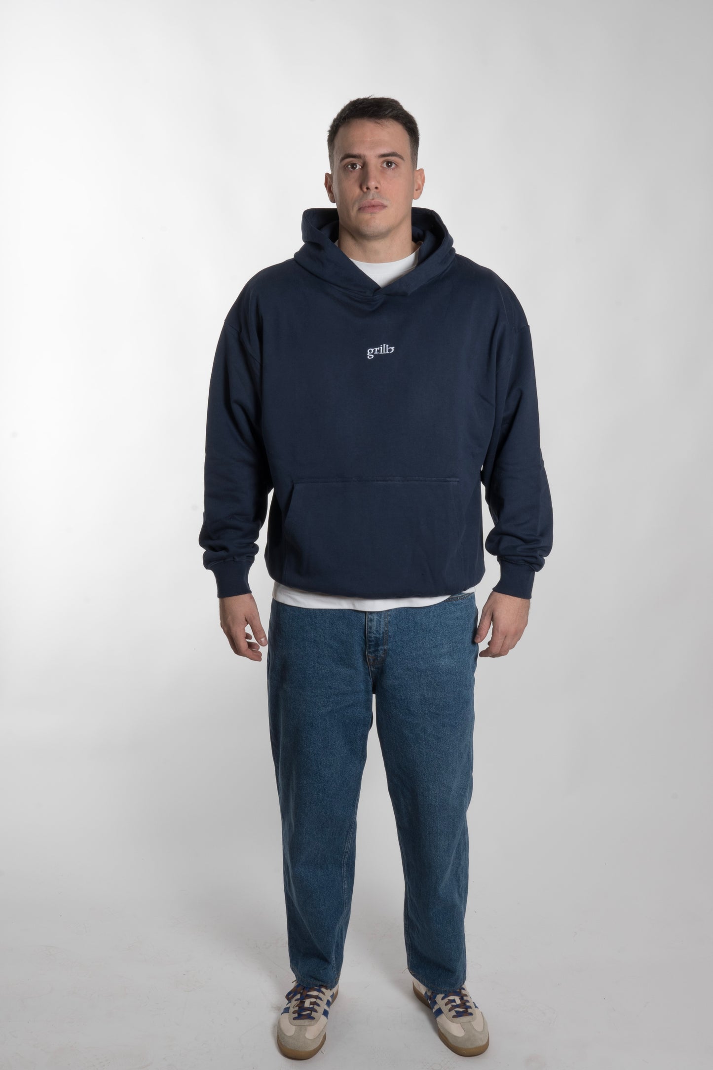 ICON NAVY BLUE HOODIE