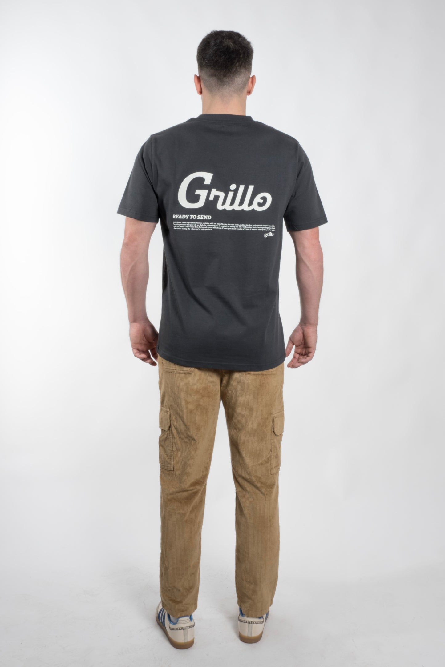 READY TO SEND DARK GRAY T-SHIRT