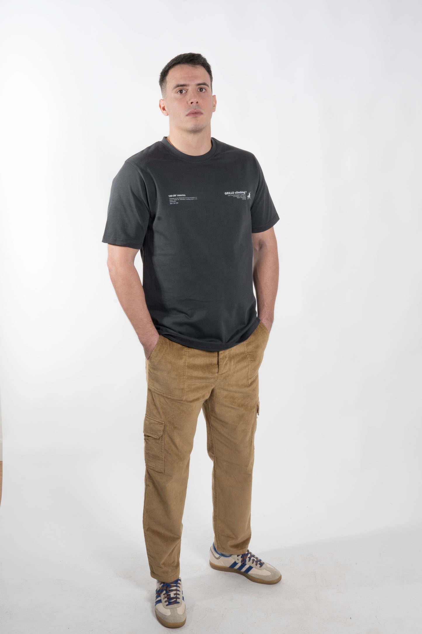 READY TO SEND DARK GRAY T-SHIRT