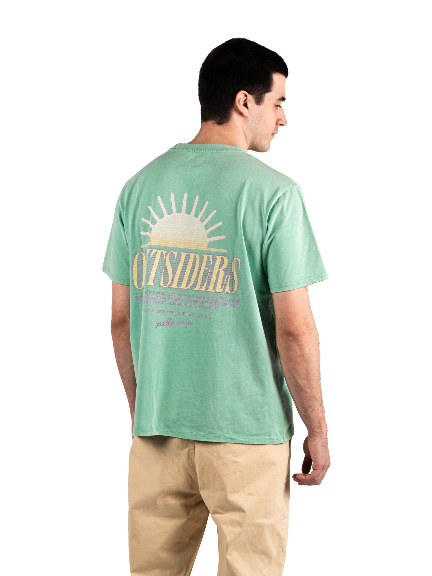 OUTSIDERS GREEN TEE