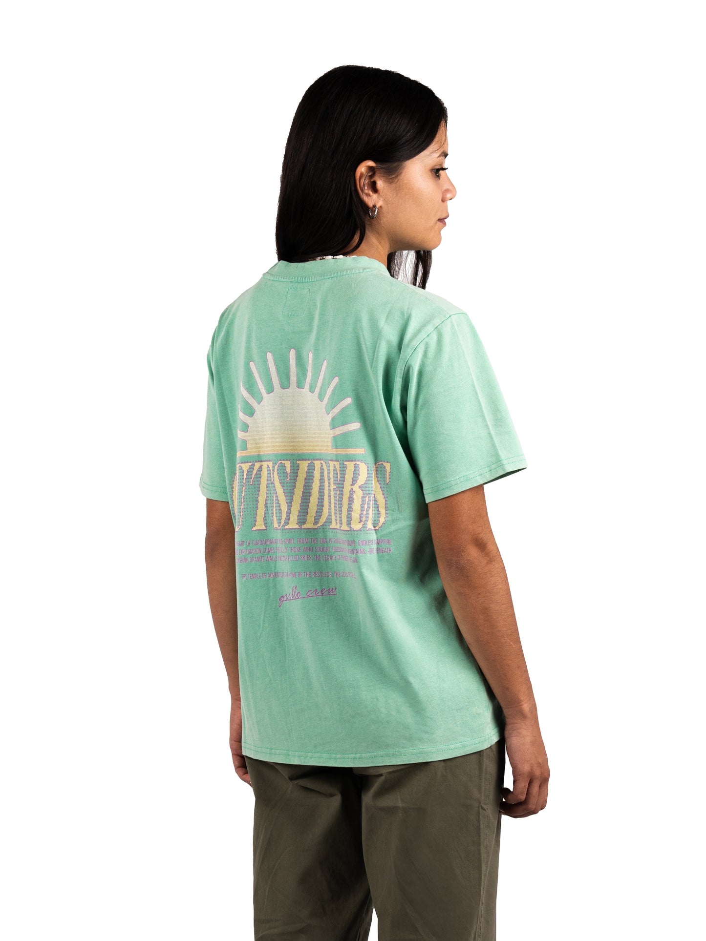 OUTSIDERS GREEN TEE
