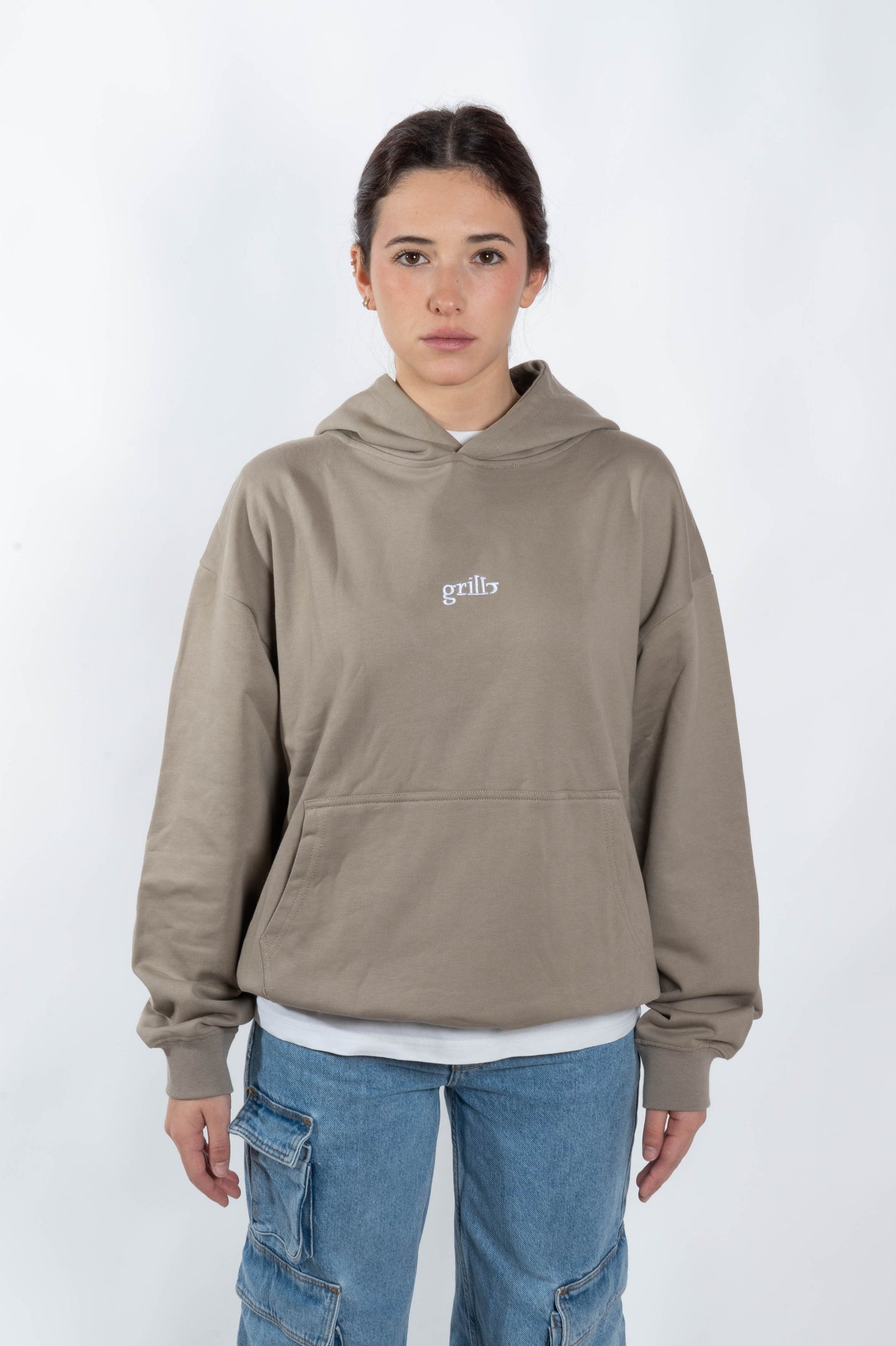 CÉÜSE KHAKI HOODIE