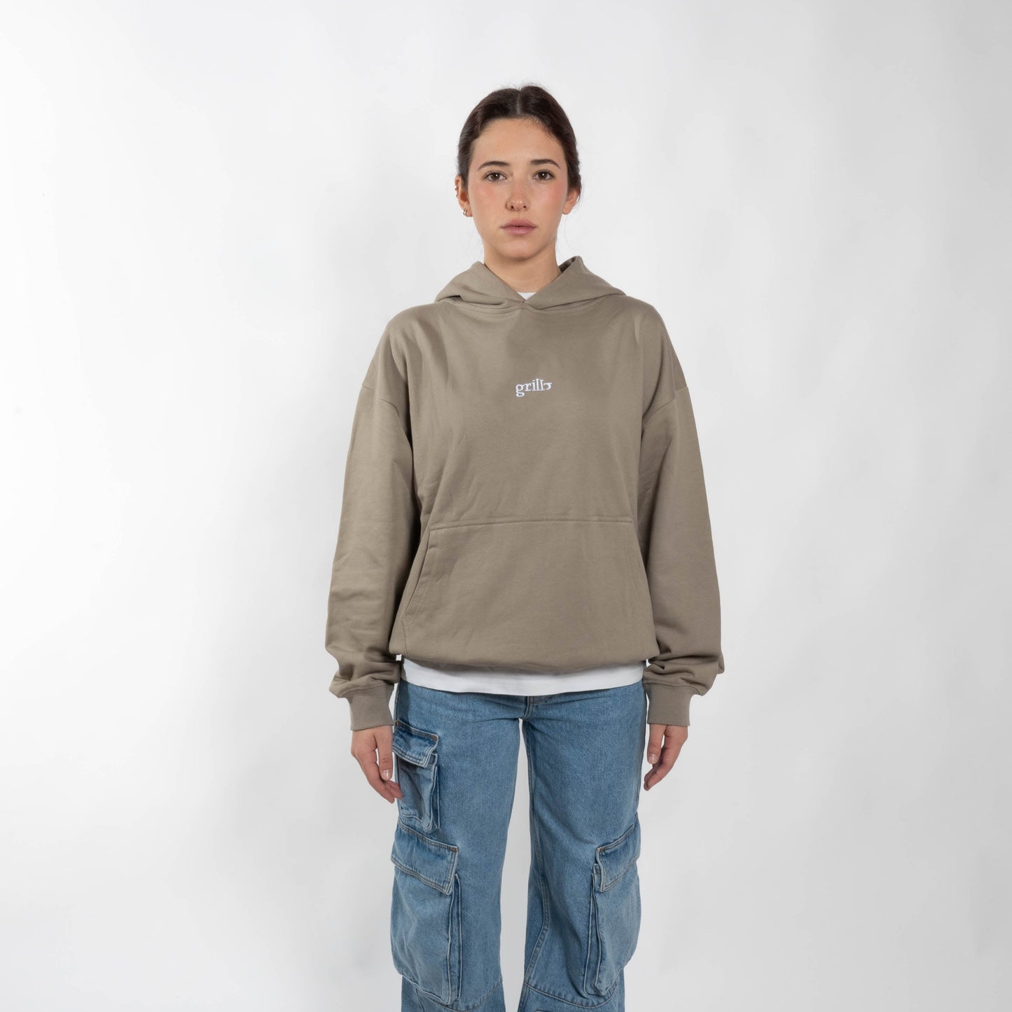 CÉÜSE KHAKI HOODIE