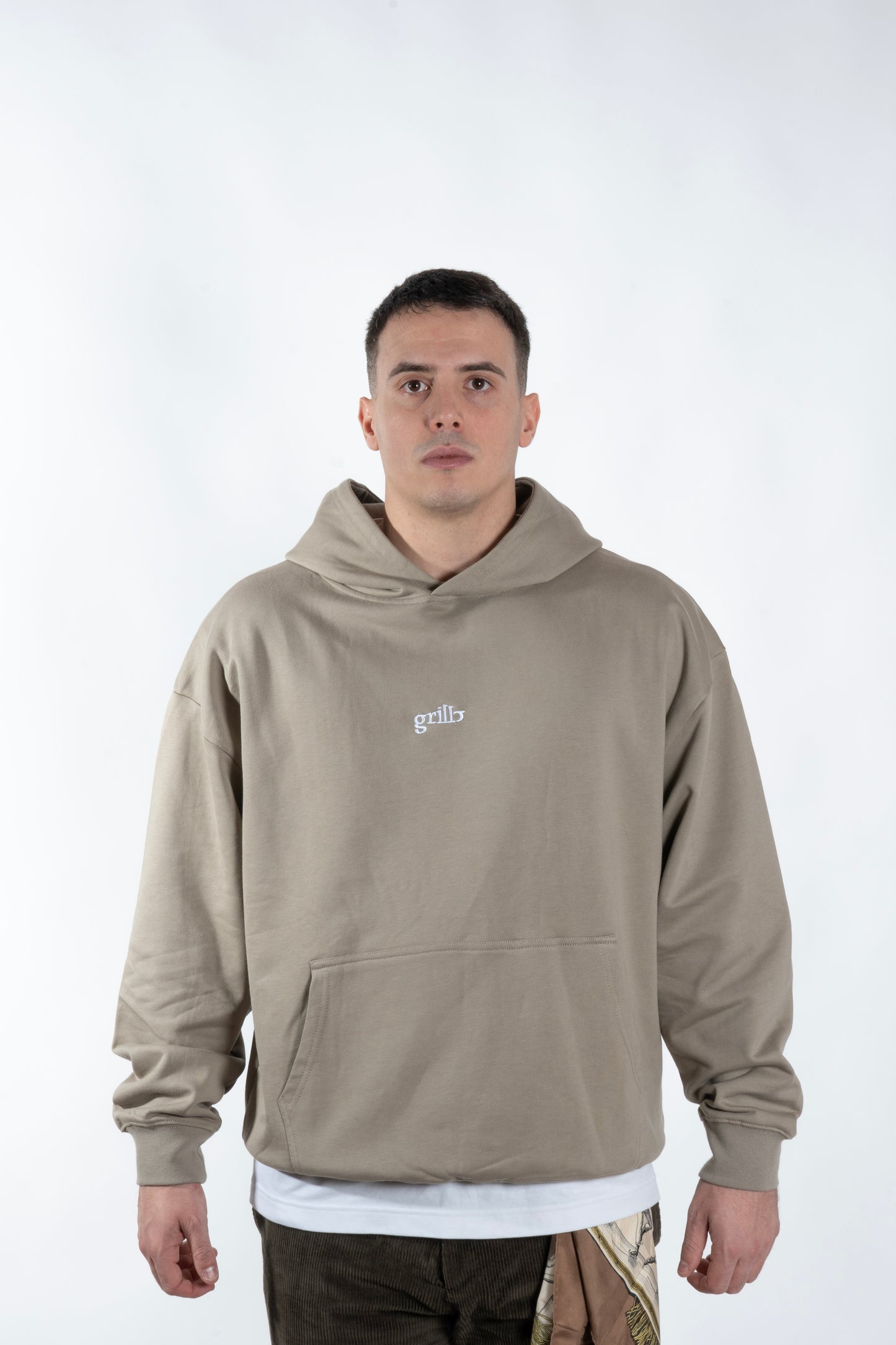 CÉÜSE KHAKI HOODIE
