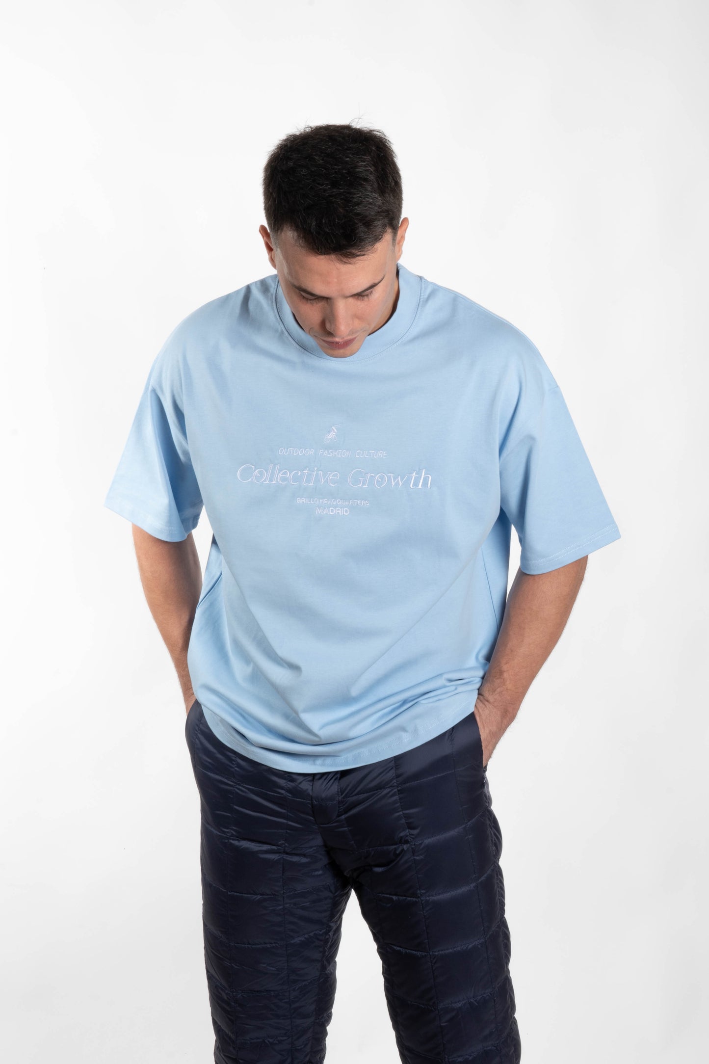COLLECTIVE GROWTH LIGHT BLUE T-SHIRT