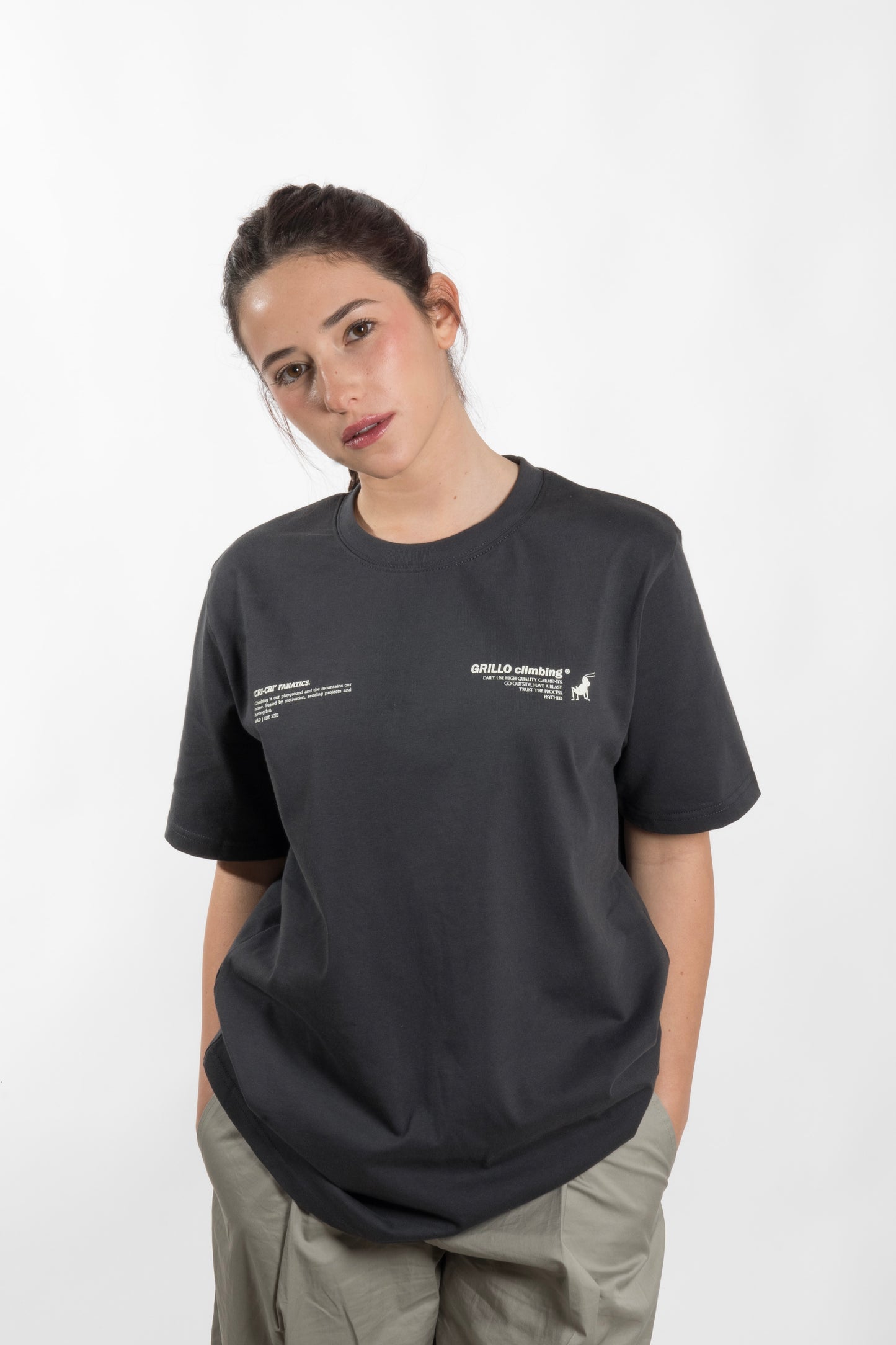 READY TO SEND DARK GREY T-SHIRT