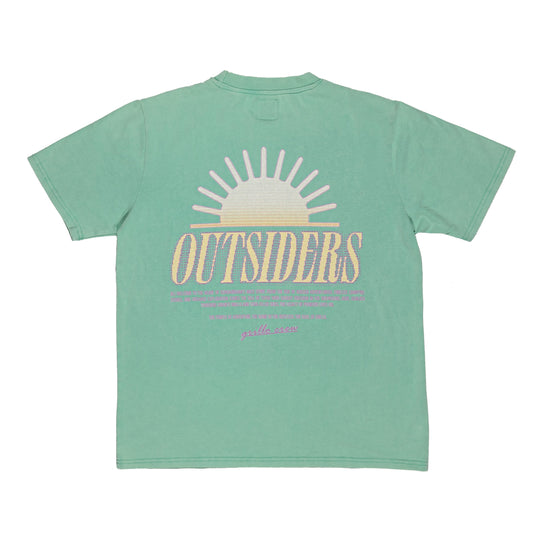 OUTSIDERS GREEN TEE