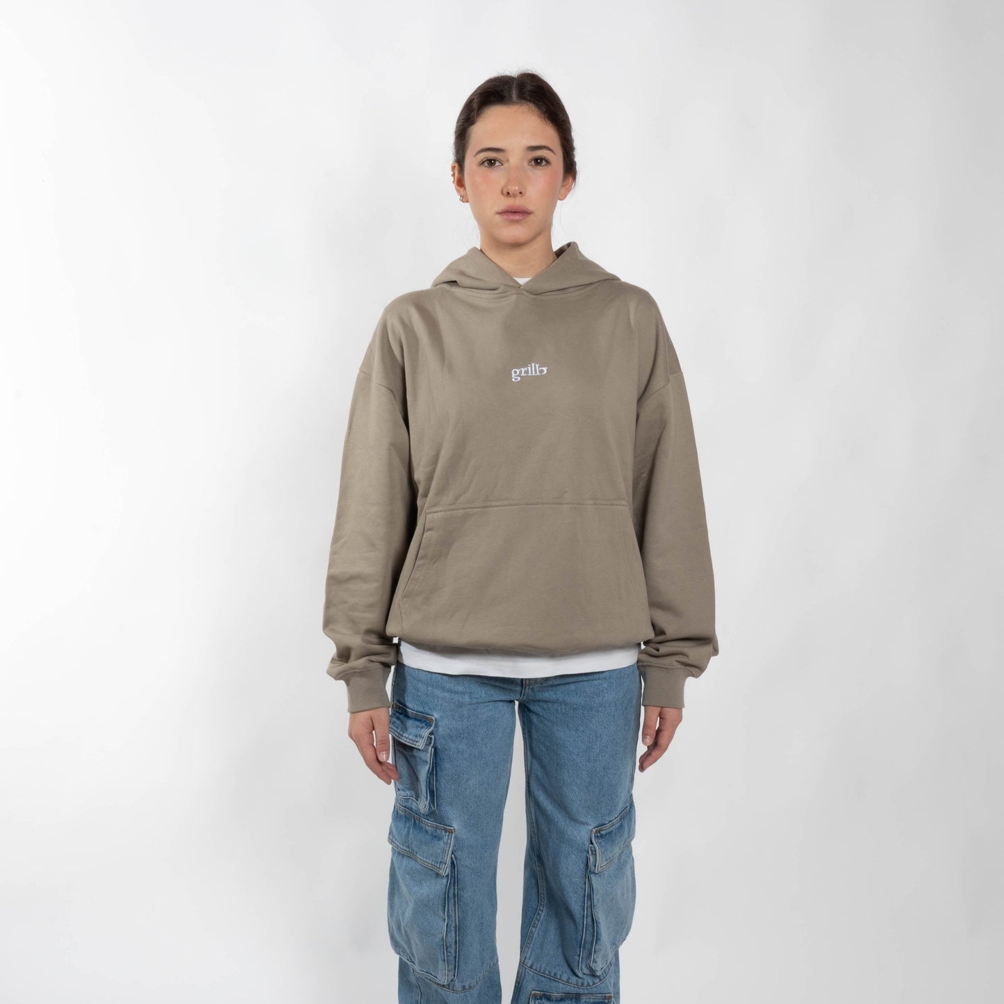 CÉÜSE KHAKI HOODIE