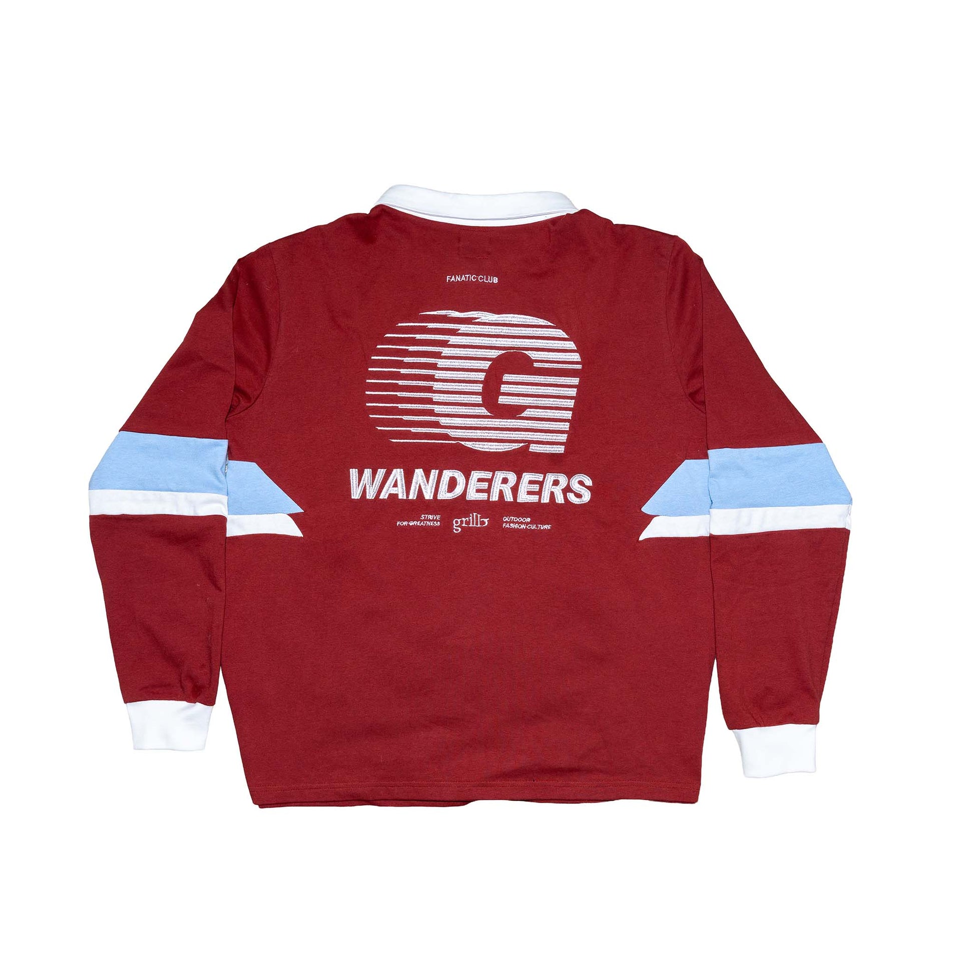 Detalles Polo Wanderer Rojo